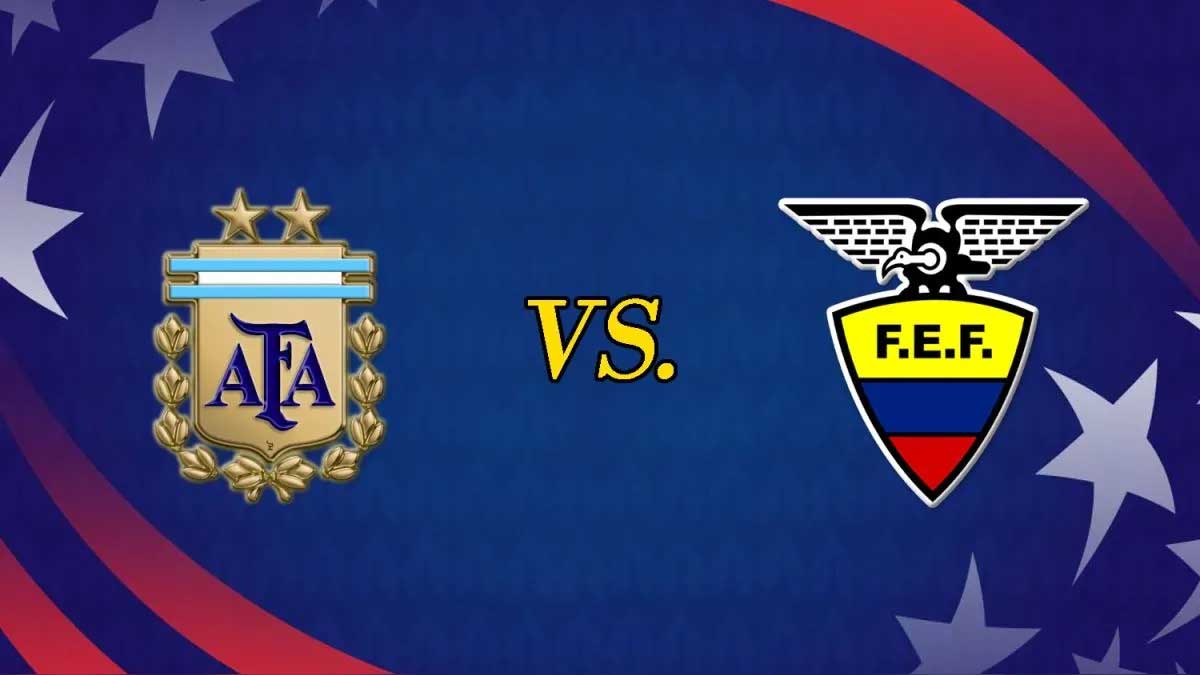 Argentina vs Ecuador Full Match Replay Copa America 2024